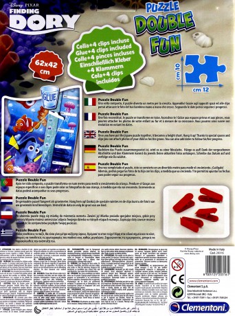 CLEMENTONI 30 el. Maxi Miarka Gdzie jest Dory [PUZZLE]