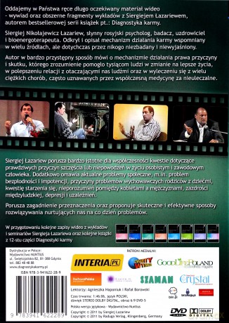 Diagnostyka karmy cz. 2 Wywiad z S. Łazariewem [DVD]