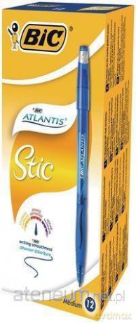 Długopis Atlantis Stic Niebieski (12 szt)