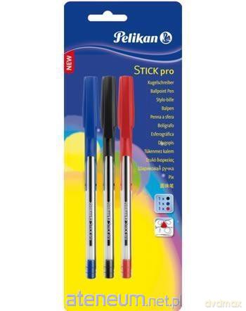 Długopis Stick Pro K91 mix 3 kolory
