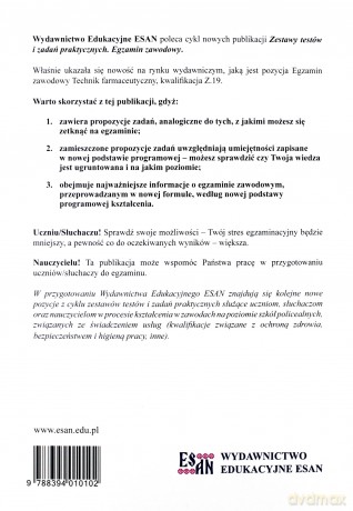 Egzamin zawodowy. Technik farmaceutyczny. Kwalifikacja Z.19 - Ewa Czyzewska, Anna Gomółka, Anna Makowska [KSIĄŻKA]