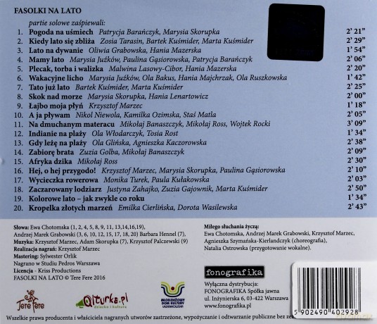 Fasolki na lato [CD]
