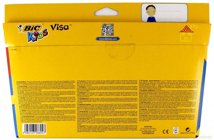 Flamastry Visa kolory 20+4 kolory