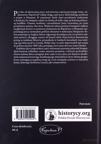 Historia wojny na Półwyspie Iberyjskim (Tom 1/2) - Charles Oman [KSIĄŻKA]