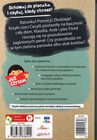 Już czytam. Fiord i zagubiony naszyjnik - Agnieszka Stelmaszyk [KSIĄŻKA]