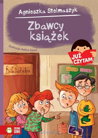 Już czytam. Zbawcy książek - Agnieszka Stelmaszyk [KSIĄŻKA]