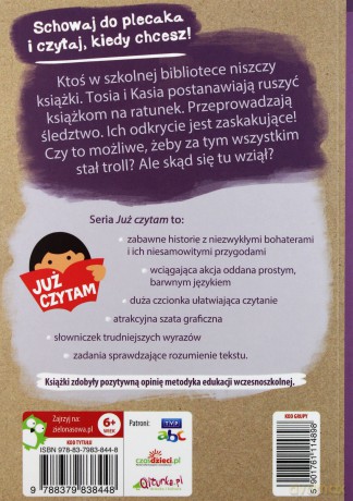 Już czytam. Zbawcy książek - Agnieszka Stelmaszyk [KSIĄŻKA]