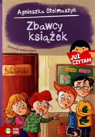 Już czytam. Zbawcy książek - Agnieszka Stelmaszyk [KSIĄŻKA]