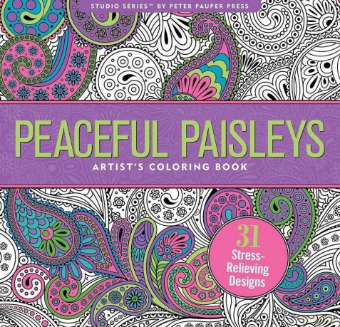 Kolorowanka artystyczna Paisley [KSIĄŻKA]