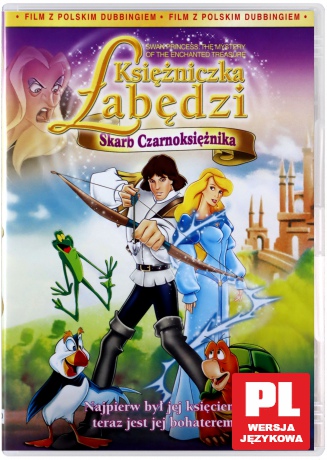 Księżniczka Łabędzi: Skarb czarnoksiężnika [DVD]