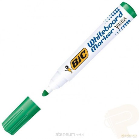 Marker Velleda Eco okrągły czarny (12 szt)