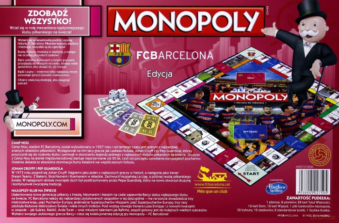 Monopoly FC Barcelona wersja polska [GRA]