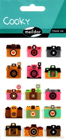 Naklejki 3D Aparaty foto