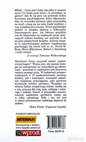 Nowa psychologia miłości - Robert J. Sternberga, Karin Weis [KSIĄŻKA]
