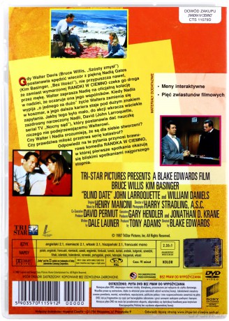Randka w ciemno (1987) [DVD]
