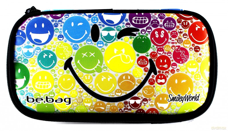 Piórnik kosmetyczka Be.Bag Smiley Rainbow