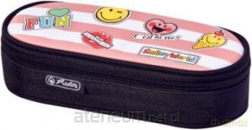 Piórnik kosmetyczka etui Smiley Girly