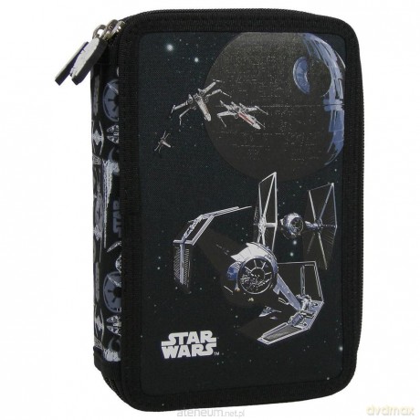 Piórnik z wyposażeniem 2-komorowy Star Wars (Gwiezdne Wojny)