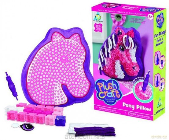 Pluszowe rękodzieło - poduszka kucyk Pony