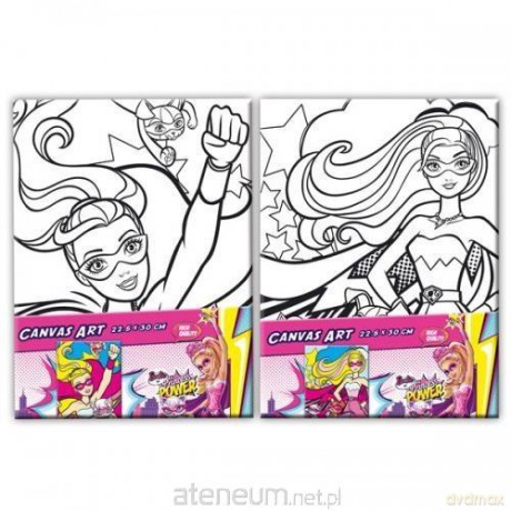 Podobrazie z nadrukiem Barbie Power
