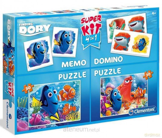 CLEMENTONI SuperKit 4w1 Gdzie jest Dory [GRA]