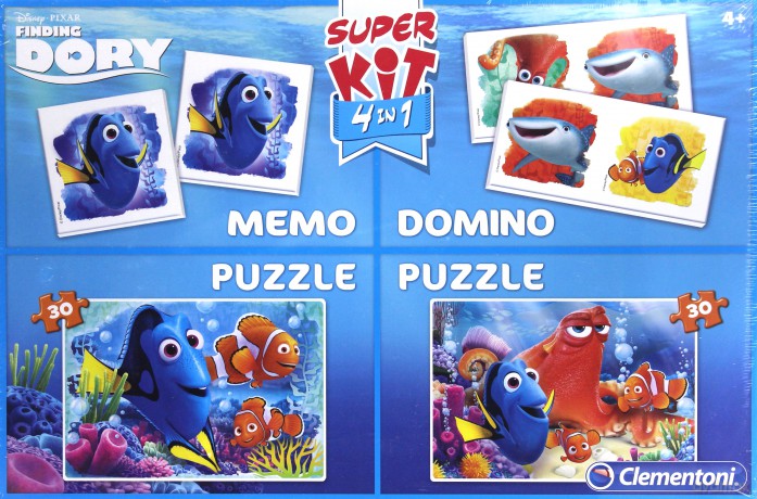 CLEMENTONI SuperKit 4w1 Gdzie jest Dory [GRA]