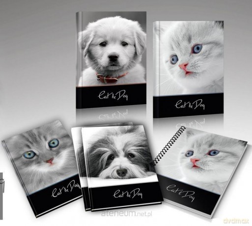 Zeszyt A5/16K kratka Cat&Dog (20 szt)