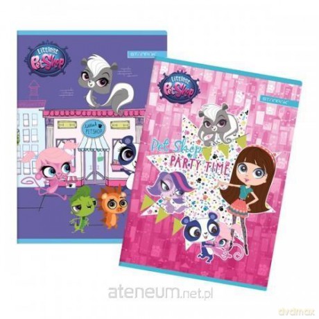 Zeszyt A5/16K linia Littlest Pet Shop 20 szt