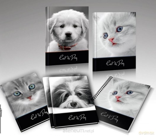 Zeszyt A5/32K linia 1068 Cat&Dog (10 szt)