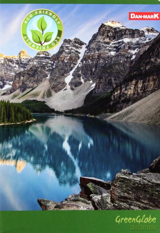 Zeszyt A5/60K kratka 1086 Green Globe (10 szt)