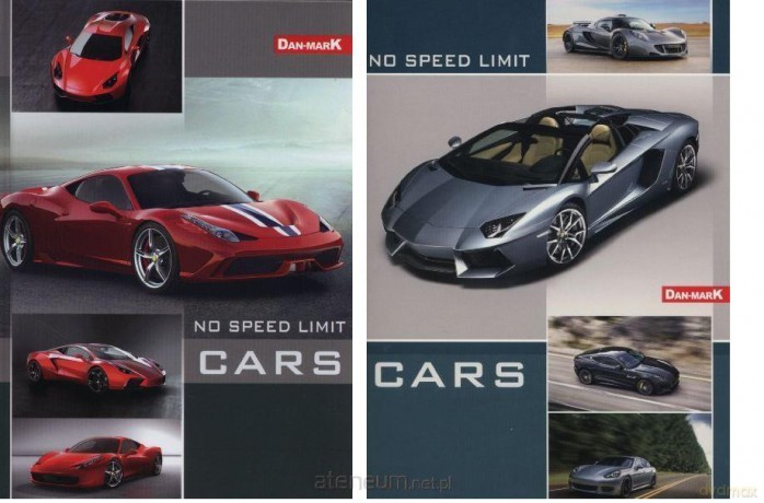 Zeszyt A5/80K Linia UV 1061 Dreams Cars (10 szt)