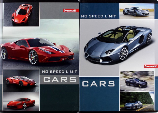 Zeszyt A5/80K Linia UV 1061 Dreams Cars (10 szt)