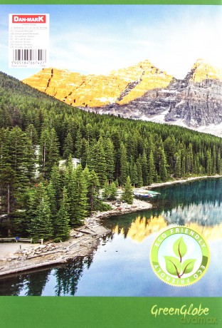 Zeszyt A5/96K linia 1086 Green Globe (5 szt)