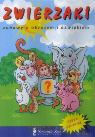 Zwierzaki. Zabawy z obrazem i dźwiękiem [CD]