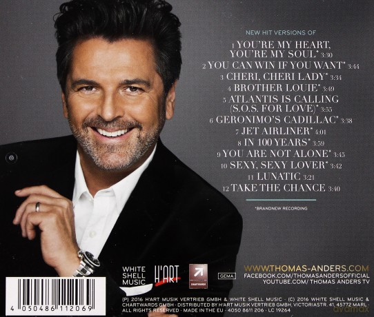 Thomas Anders: History [CD]