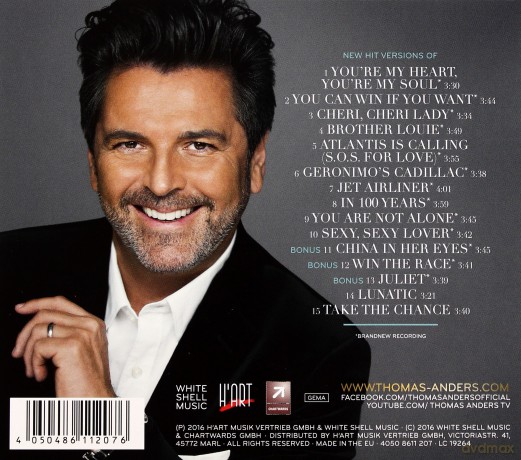 Thomas Anders: History (Deluxe Edition) [CD]