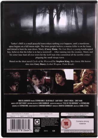 Silver Bullet (Srebrna kula) [DVD]