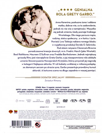 Anna Karenina (Ikony Kina) [DVD]