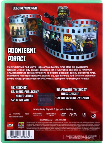 LEGO Ninjago Podniebni Piraci część 1 [DVD]