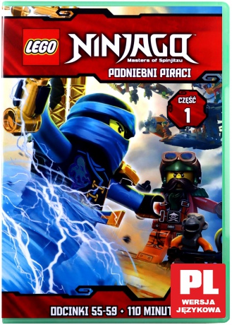 LEGO Ninjago Podniebni Piraci część 1 [DVD]