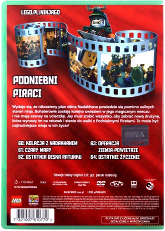 LEGO Ninjago Podniebni Piraci część 2 [DVD]