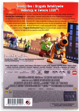 LEGO Scooby-Doo! Nawiedzone Hollywood [DVD]