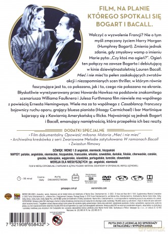Mieć i Nie Mieć (Ikony Kina) [DVD]
