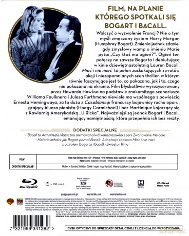 Miec i nie mieć (Ikony Kina) [Blu-Ray]