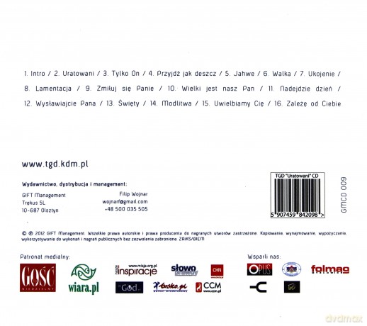 TGD: Uratowani [CD]