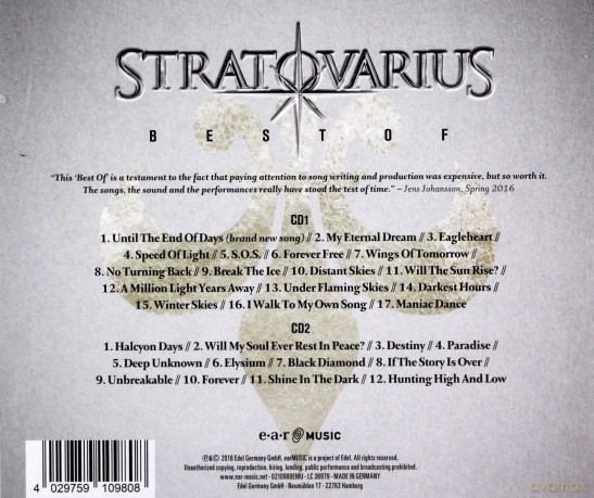 Stratovarius: Best Of [2CD]