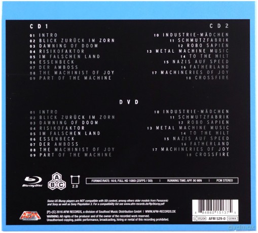 Die Krupps: Live Im Schatten Der Ringe [Blu-Ray]+[CD]