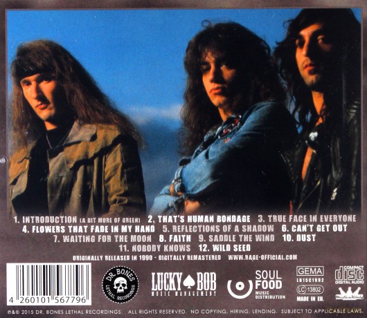 Rage: Reflections Of A Shadow [CD]