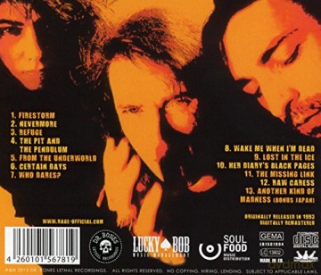 Rage: The Missing Link [CD]