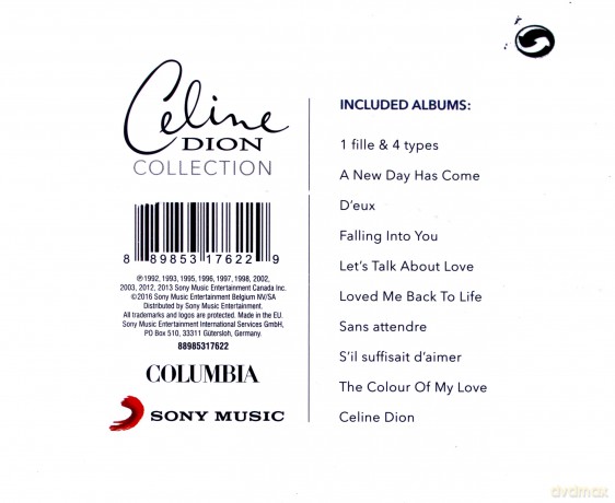 Celine Dion: Celine Dion Collection [BOX] [10CD]